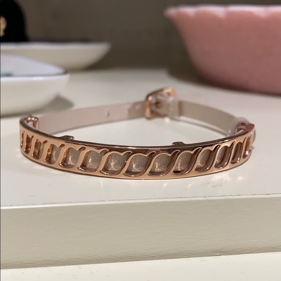 Stella & Dot Jewelry - Stella & Dot tan and rose gold bracelet